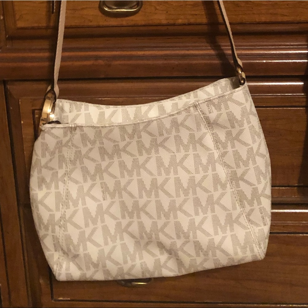 Tan & Cream Michael Kors Purse